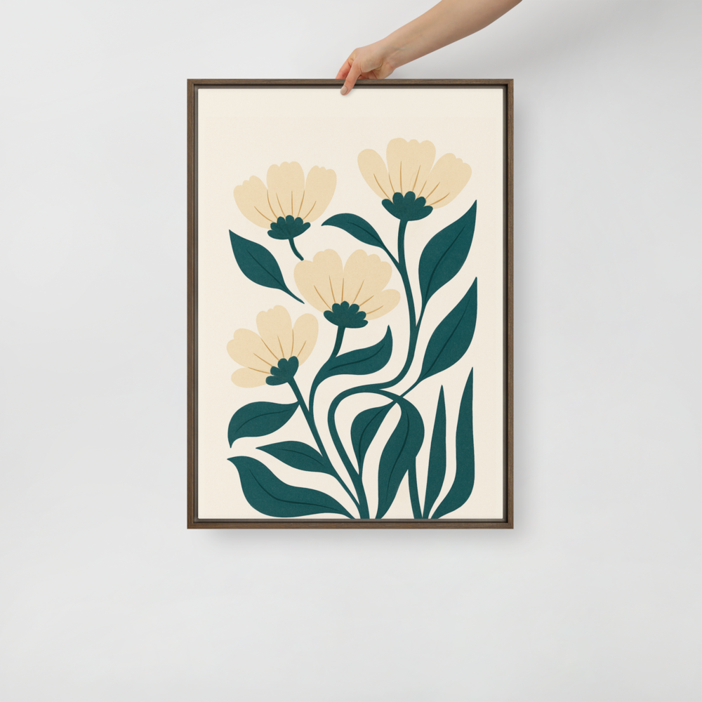 Framed canvas