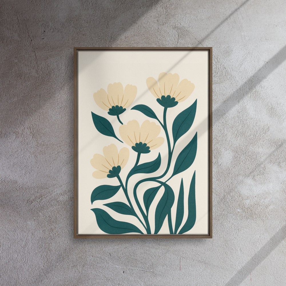 Framed canvas