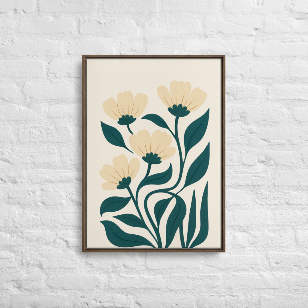 Framed canvas